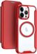 Selected by GSMpunt.nl Portemonnee Hoesje Geschikt voor Apple iPhone 12 / 12 Pro | Compatibel met MagSafe | Wallet Book Case met Magneet | Beschermhoes met Pasjeshouder | Rood