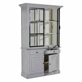 Loberon Kast Chamnery grijs/zwart