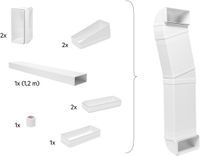Electrolux AEG M2CKCF01C Luchtcirculatieset