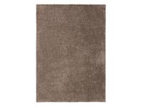 benuta Basic Soho tapis shaggy, taupe, 200 x 250 cm