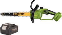 Procraft PKA33-BB accukettingzaag 20 V 304 mm borstelloos + 1x accu 4,0 Ah - zonder oplader