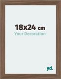 Your Decoration - Cadre photo 18x24 cm - MDF - Noyer Foncé - Mura