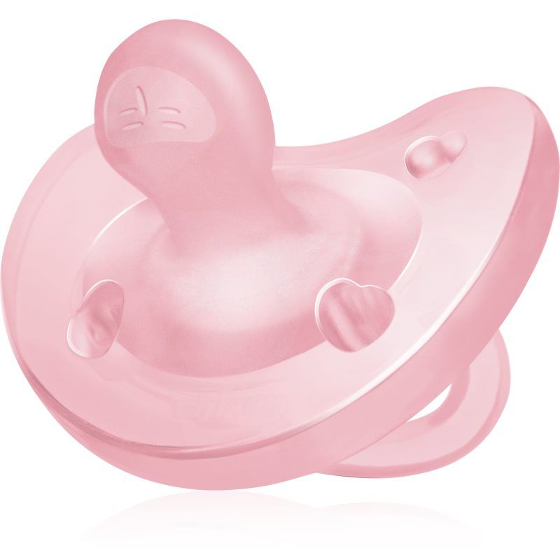 Chicco SOOTHER PH. Soft 6-16 roze, 1 stuk B