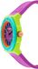 Plein Sport Laserstrike Kwarts Analoog Horloge Violet Kast: 100% Gerecycled Roestvrij Staal| Armband: Siliconen 42 mm
