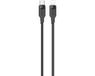 USAMS Lithe Series USB-C vers Lightning Câble - 1.2m - 20W Charge rapide - Noir
