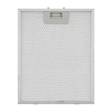Klarstein Aluminium vetfilter Vervangfilter voor afzuigkappen (26 x 32 cm, Kliksluiting, Aluminium) zilver
