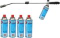 Merkloos Onkruidbrander / onkruidverdelger inlusief 5 gasbussen - 76 cm