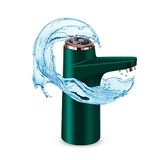 NK Waterdispenser - LED Indicator, USB Oplaadbare 1200 mAh Batterij, Silicone Materiaal, Compatibel met 4,5L 5L 7,5L 10L 11,3L 15L 18,9L (3,8 en 4,8cm Adapter) (Groen)