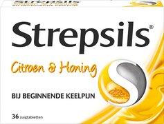 Strepsils Citroen & Honing 36st