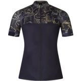 Endura Heren FS260 Floral Short Sleeve Jersey Zwart