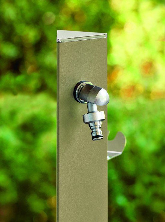 Aquapoint Triangle Dove Green 100CM - L 9CM - Bovengrondse montage