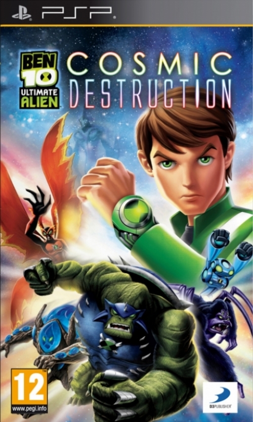 D3P Ben 10 Ultimate Alien Cosmic Destruction Sony PSP