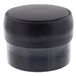 WAGNER vloerdeurstopper BLACK DELUXE, Ø 40 x 30 mm, hoogwaardige kunststof, hoogglans zwart, zelfklevend, zonder resten te verwijderen - 15522511