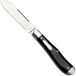 Jack Wolf Knives Jack Wolf Gateway Eureka EUREK-01-KIR-BLK-ICE Satin 14C28N, Black Ice Kirinite, Knivesandtools Exclusive zakmes