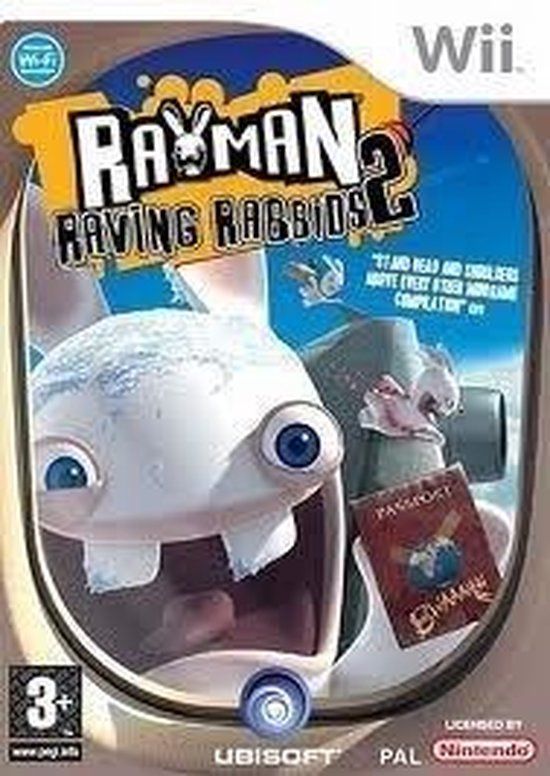 Rayman Raving Rabbids 2 - Nintendo Wii - Standard Edition