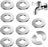 Acier Jeu de colliers de serrage en acier autocollants, adaptés aux tuyaux, raccords et tuyaux de chauffage