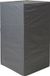 Merkloos Grijze afdekhoes/beschermhoes gestapelde stoelen 140 x 75 x 70 cm