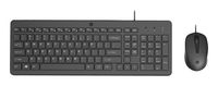 HP 150 Bedrade Muis en Toetsenbord - Zwart