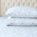 Elegant Comfort, Ultrazacht 4-delig 100% Turks katoenen flanellen lakenset, voor feestdagen en Kerst, warm en gezellig, hoogwaardige kwaliteit, laken met diepe zak, volledig, ijsberen met sjaal