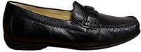Sioux Cortizia Mocassin Dames Zwart Leer Maat 39