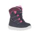 Kamik Stance2, Sneeuwlaarzen voor jongens en meisjes, marineblauw/magenta naam, 22 EU, Blauw