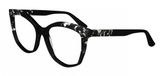 Karl Lagerfeld KL6154 Black/marble black 55/16/140 FEMME Montures de lunettes