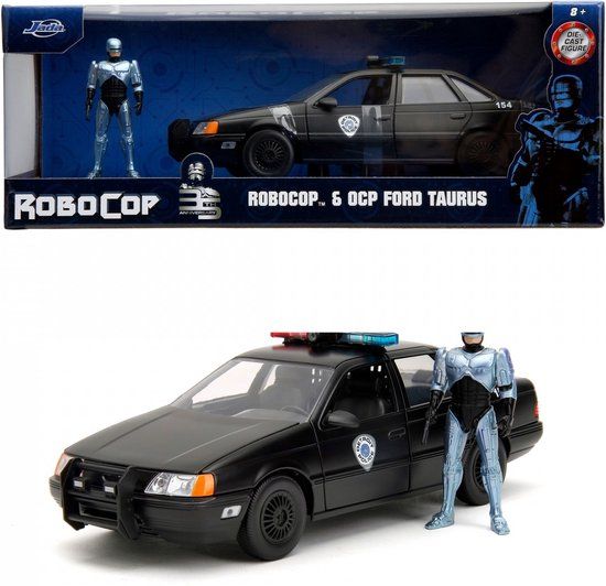 Jada Toys - Robocop & 1986 Ford Tarus - Speelgoedauto - 1:24