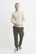 Blend - BHCODFORD CREW NECK KNIT - Heren - Truien - XL - Katoen - Ronde hals - Lange mouw - Effen - Oyster Gray