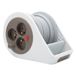 Mini-haspel Zenitech Mini-haspel met 3 stopcontacten, 2P+T, 7 m, taupe