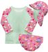 Bambino Mio 3-delige baby zwemset met herbruikbare zwemluier, UV-zwemshirt en zonnehoedje - Happy Days motief