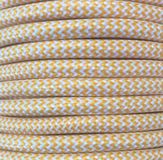 5 Soga 5 m textielkabel, hennep, beige