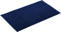 MSV Badmat - CHENILLE - Badkamermat - Microvezel - Blauw