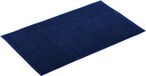 MSV Badmat - CHENILLE - Badkamermat - Microvezel - Blauw