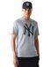 NEW ERA Shirt 'Camiseta new era gris yankees nos mlb regular tee neyyan' greige