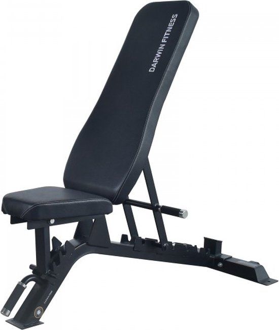 Darwin Halterbank FB80 - Verstelbaar - Tot 300kg - Zwart