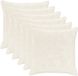 vidaXL - Kussensloop - 6 stuks - Wit - 60 x 60 cm
