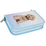 sarcia.eu Hondje Dubbelklaps etui zonder inhoud, etui voor meisjes