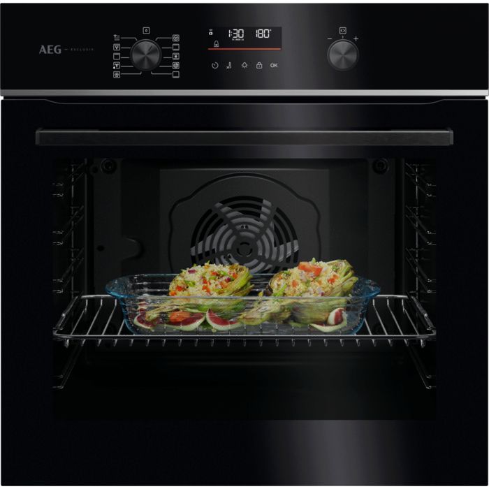 AEG Series 5000 Inbouwoven | 72L | Zwart | A++ | Pyrolyse