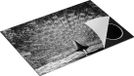 Chefcare Inductie Beschermer Pauw Zwart Wit 75x50cm