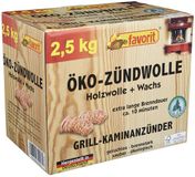 favorit® Eco Houtwol FSC- Aanmaakkrullen - 2,5 Kg