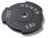 Centr x HYROX Hyrox - 2x Interlocking Bumper Plate 2.5kg - Gewicht Schijf - Sport Gewichten - Fitness - Zwart - Per Stuk