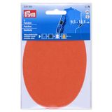Prym 929386 patches imitatievelours, opstrijkbaar, 9,5 x 14,5 cm, perzik