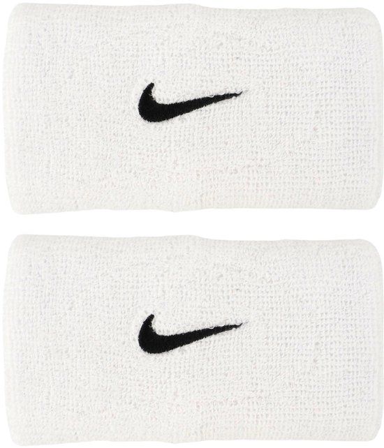 Nike Swoosh Doublewide Armbanden N1012406-101 Wit