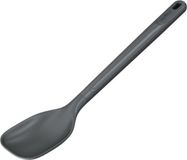 Zyliss Grote Kooklepel Duurzaam Tarwestro/Nylon, Niet Stick, Hittebestendige Siliconen Kop, Keukengerei, Beluga Grijs, 31 cm X 7.5Cm, Vaatwasmachinebestendig, 5 Jaar Garantie
