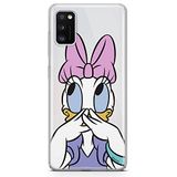 ERT GROUP mobiel telefoonhoesje voor Samsung A41 origineel en officieel erkend Disney patroon Daisy 002 optimaal aangepast aan de vorm van de mobiele telefoon, gedeeltelijk bedrukt