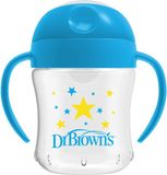 Dr. Brown's Tasse à bec - 180ml - Bleu - 6+ mois