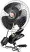 Start Libeccio Start Libeccio-ventilator met chromen grill - 12V en 16W - 2 functies, krachtig en stil, 20 cm, zwart