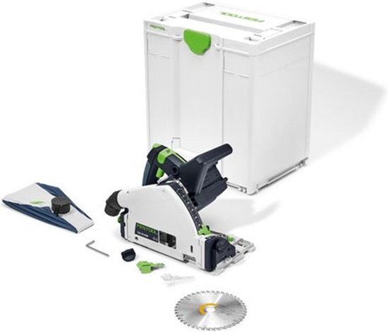 Festool TSC 55 Li REB-Basic accu invalzaagmachine (body) 18V Li-ion + gratis 5.2Ah accu