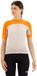 Poc Essential Road Logo Korte Mouw Wielertrui Oranje S Vrouw