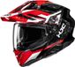 HJC RPHA 60 Dakar Adventure Motorhelm Zwart Wit Rood